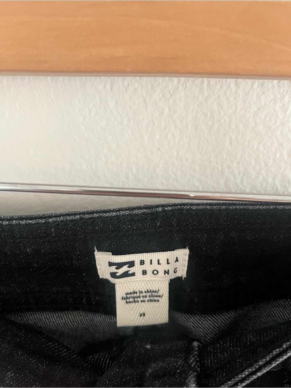 Billabong Free Fall Black High-Waist Wide-Leg Jeans - Picture 9 of 11